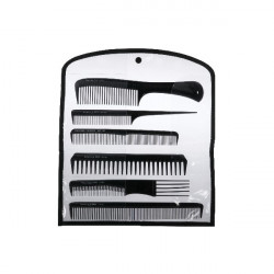 Trousse de 6 peignes professionnels