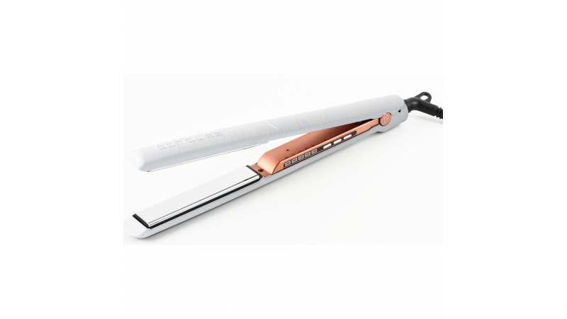 Lisseur Corioliss Titanium gamme pro C3 White Zebra Copper