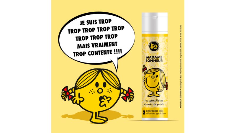 Shampooing Mme BONHEUR MONSIEUR MADAME 250ml