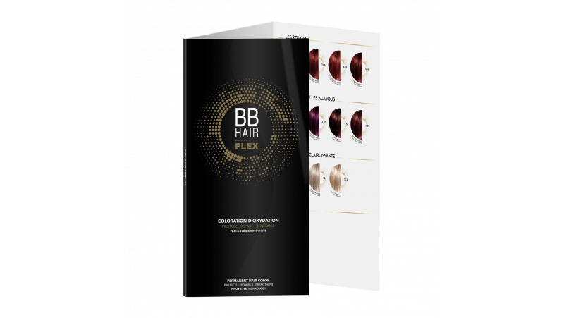 Nuancier BBHair 58 nuances