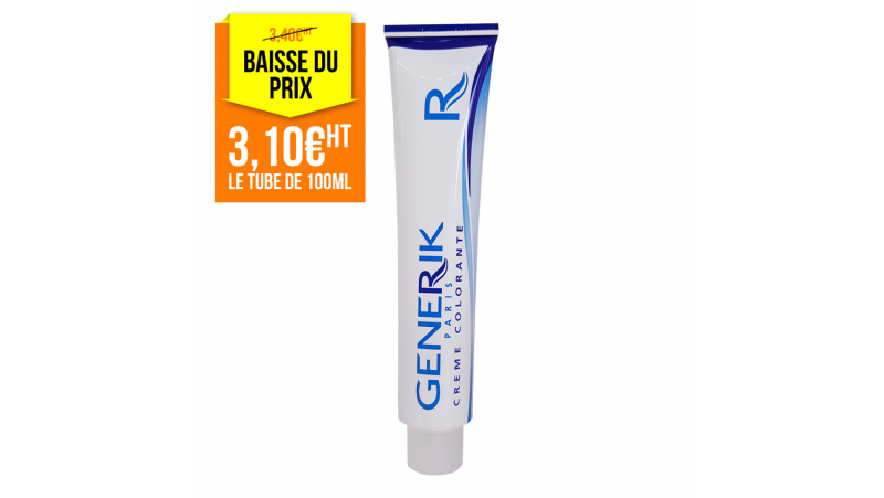 Crème colorante avec ammoniaque 100 ml