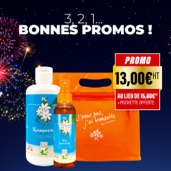  1 Shampooing solaire 250ml + 1 Soin protecteur solaire 100ml