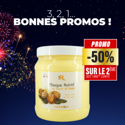 1 Masque Nutritif au Beurre de Karité 1000 ml achetés, le 2ème à 50%