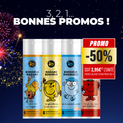 Pack de 5 shampoings exclusifs Monsieur Madame