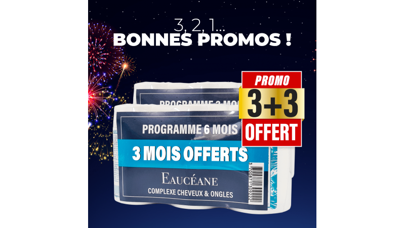 COMPLEMENTS EAUCEANE : 3 Boites achetées - 3 Boites offertes