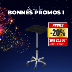 Table Konforel Simplex Noire 1 Plateau Reglable Roulettes