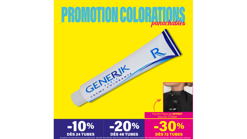 Crème colorante avec ammoniaque 100 ml