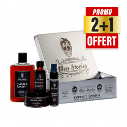 2 Coffrets Barber Men Stories + 1 OFFERT