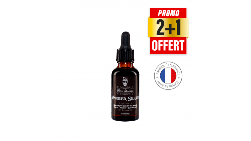 2 Serums Barber 30 ml -Men Stories- + 1 OFFERT